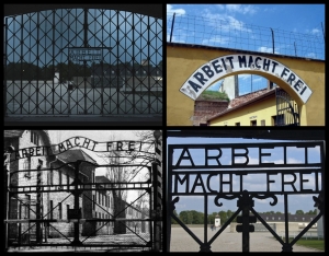 entrada al campo de concentración